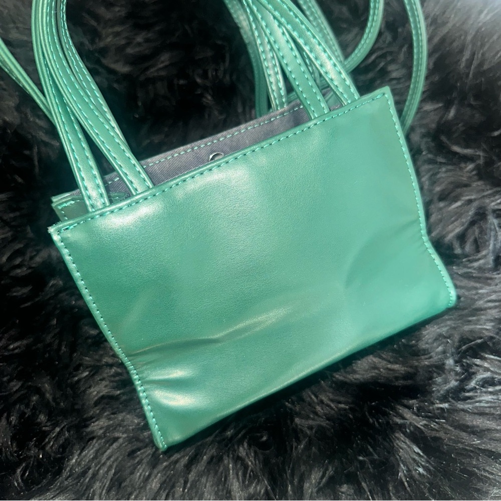 Telfar Small Shopping Bag (Dark Olive) - Picture 3 of 5